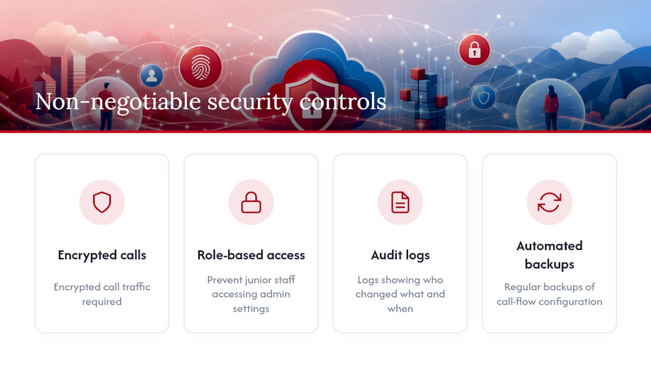 Four cloud phone security controls