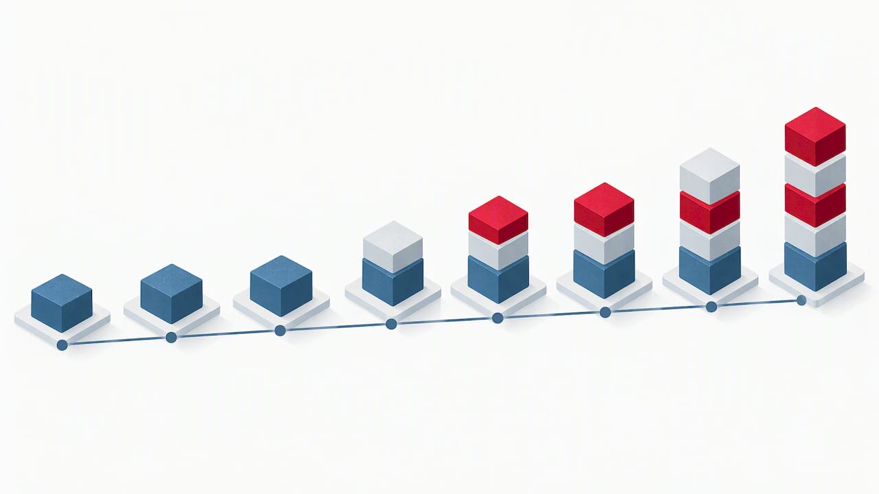 Illustration of phone system costs accumulating